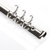 Elsjoy 6-Pack A5 Clear PVC Binder – Transparent 6-Ring Refillable Soft Notebook Covers with Snap Button Closure – Loose Leaf Binding – 9.3" x 7"