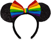 Disney LGBTQ+ Pride Sequin Rainbow Headband