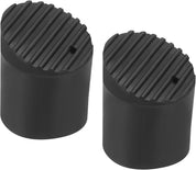 PATIKIL Step Ladder Foot Mat – 2 Pack 32mm Herringbone Rubber Ladder Feet Covers, Non-Slip Protective Caps for Ladder Legs