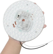 HAOLEDI 6.69" LED Ceiling Fan Light Retrofit Kit – 25W 3000LM – 5CCT Adjustable 3000K–6000K – Dimmable