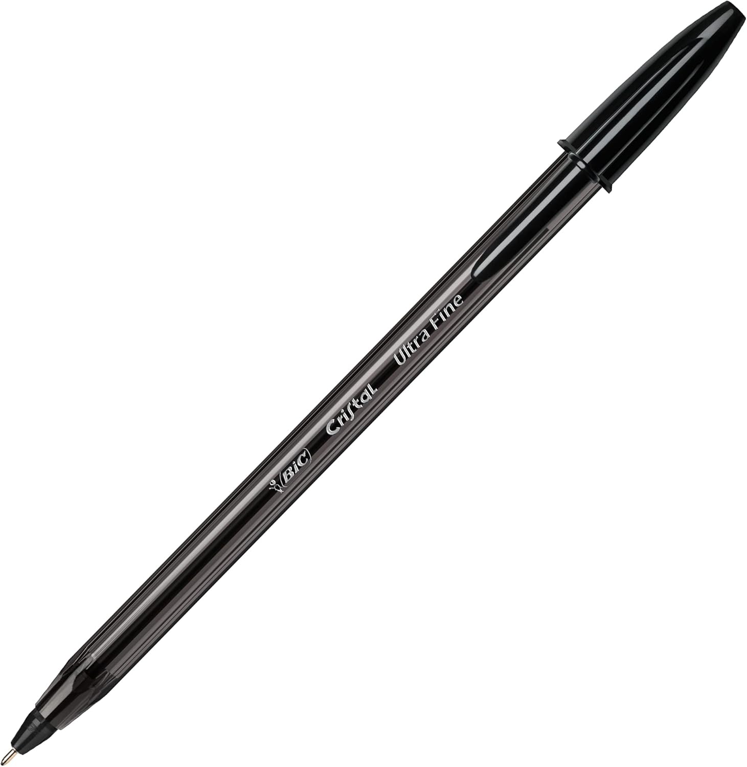 BIC Cristal Exact Fine Point Pens (0.7 mm) – Black Ink, Box of 20