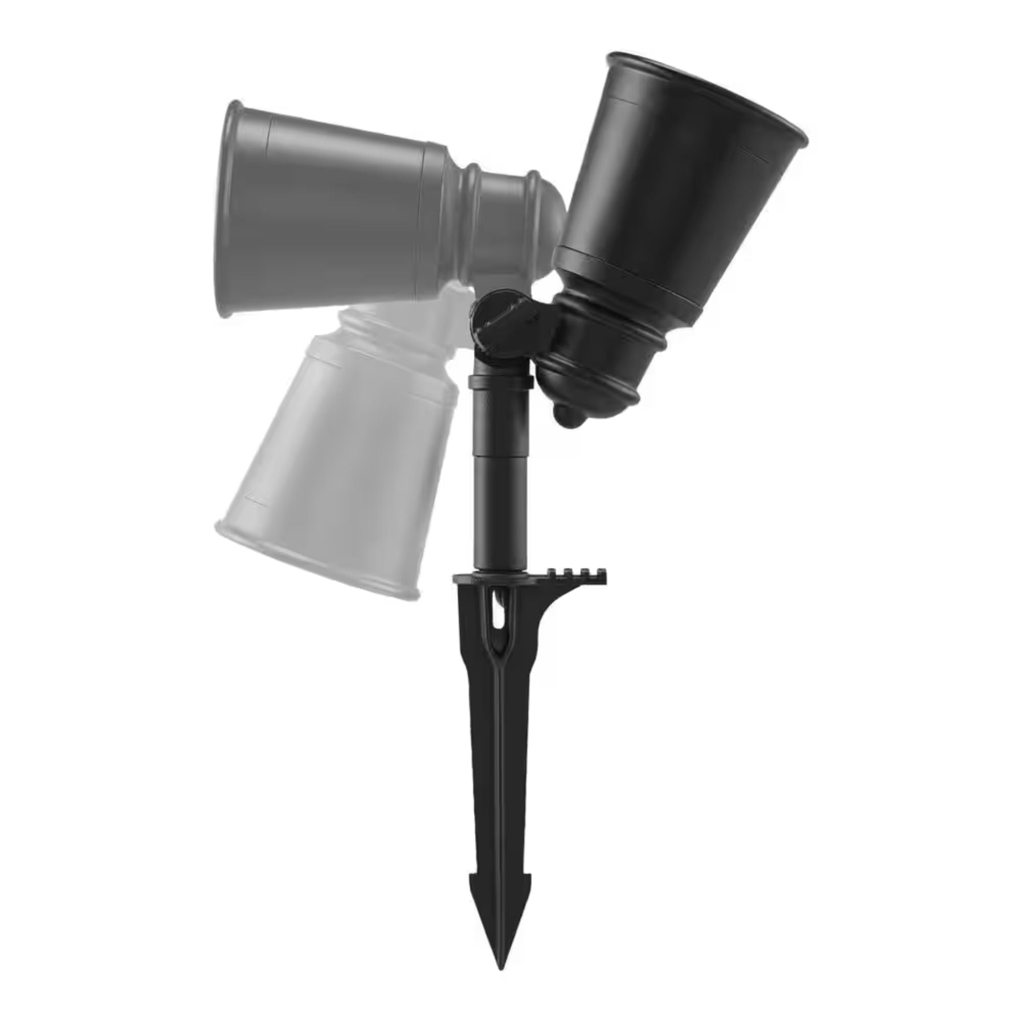Hampton Bay Cann River 420 Lumen Low Voltage LED Outdoor Spotlight – Black