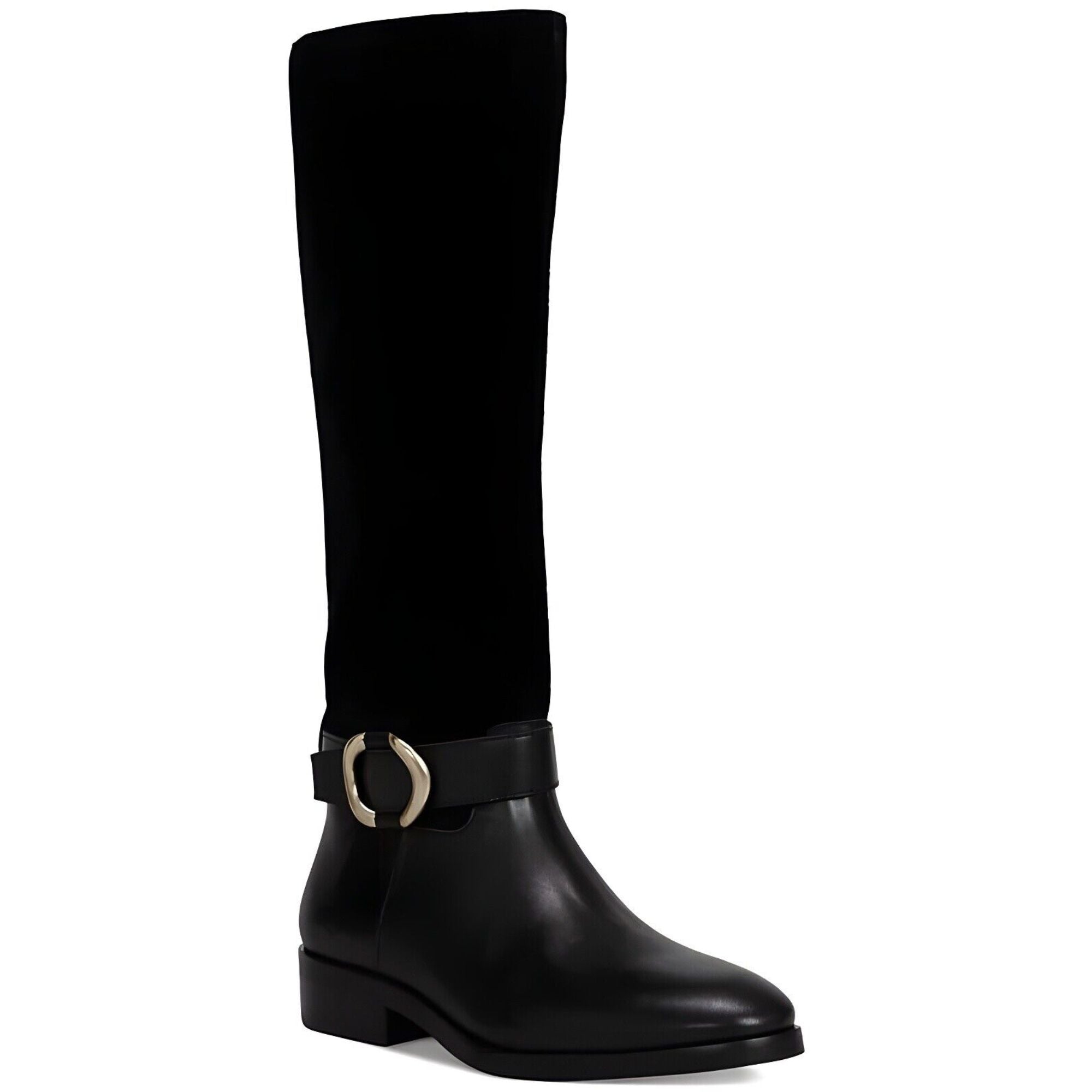 Vince Camuto Women's Samtry Knee-High Riding Boots – Black, Size 7.5M