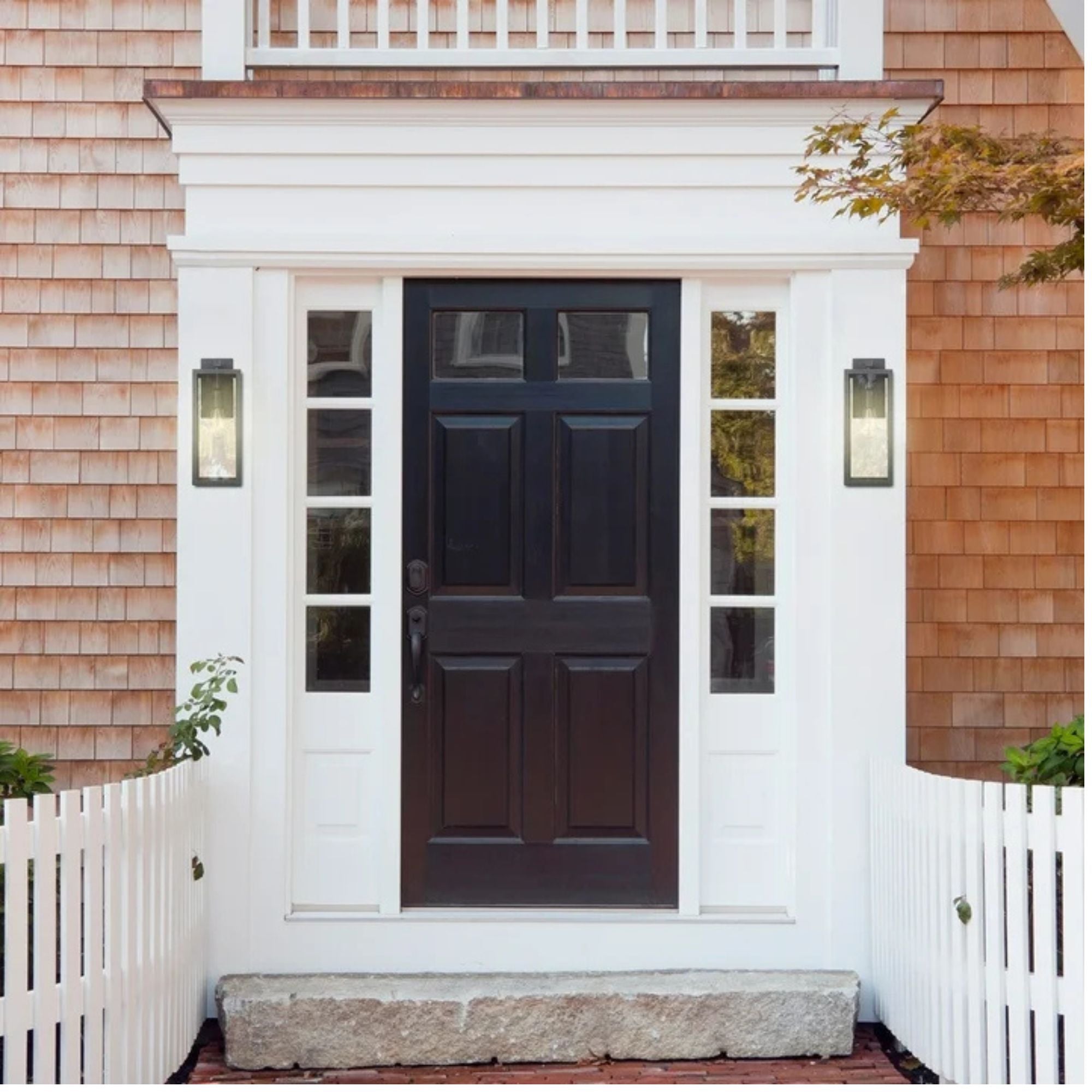 Bowery 1-Light Brushed Dark Bronze Wall Sconce – Indoor/Outdoor