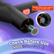 CNFortune High Pressure Air Drain Blaster Plunger – Clog Remover Tool with Visual Barometer for Toilet, Sink, Bathroom, and Kitchen Pipes