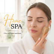 Belula Dry Brushing Body Brush Set – Natural Boar Bristle Body Brush, Exfoliating Face Brush & Bath Gloves – Lymphatic Drainage & Glowing Skin