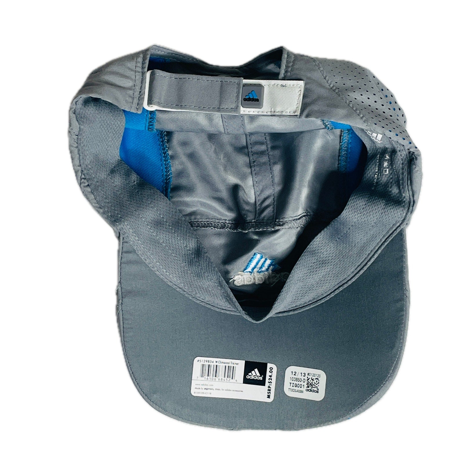 Adidas Women's Climacool Performance Trainer Hat – Tech Grey, Adjustable Strap