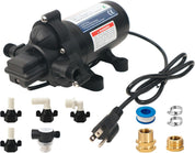 KENCIT T33 115V On-Demand Diaphragm Pump – 4.0GPM, 45PSI Water Pressure Pump