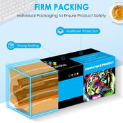 LeciRoba 3-Pack High-Yield Toner Cartridge Replacement for Xerox 106R02759/58/57/56 – Compatible with Xerox Phaser 6020, 6022, WorkCentre 6025, 6027 Series (Black/Yellow/Magenta – Cyan Not Included)