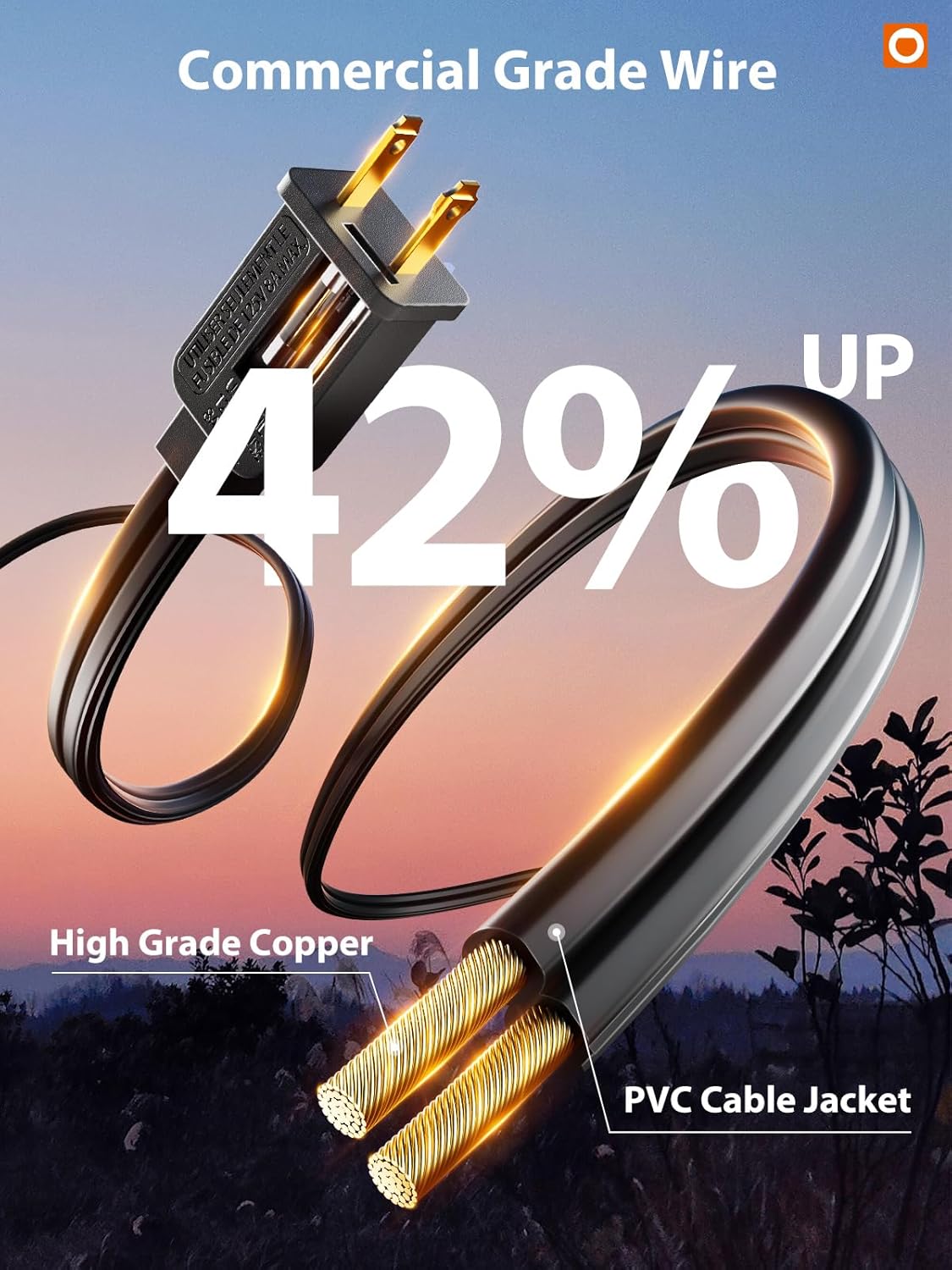 Addlon 48FT LED Outdoor String Lights – Edison-Style Shatterproof Bulbs, Dimmable & Waterproof – Commercial Grade Patio Lights for Garden