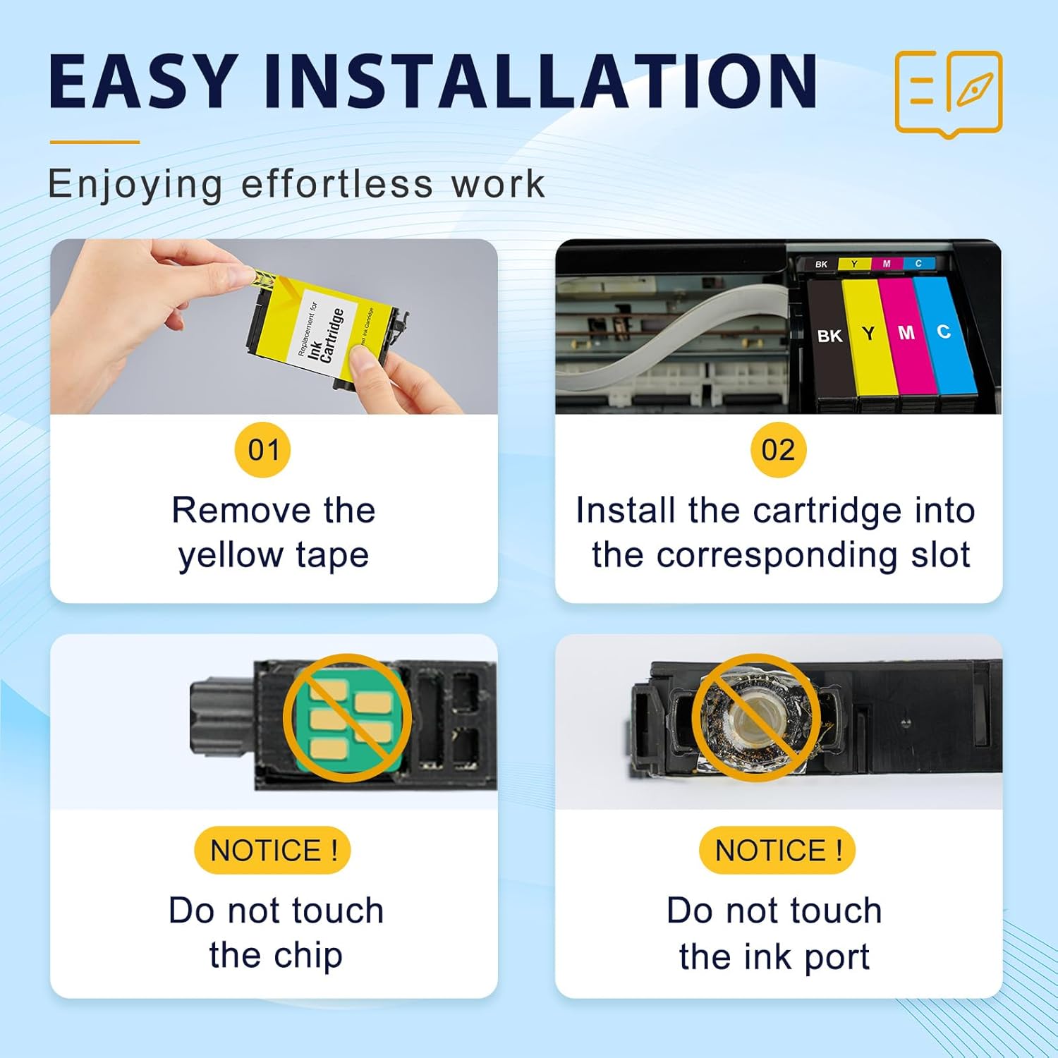 MyCartridge Remanufactured 288XL Ink Cartridge 4-Pack – High-Yield Replacement for Epson XP-430, XP-330, XP-434, XP-440, XP-446, XP-340