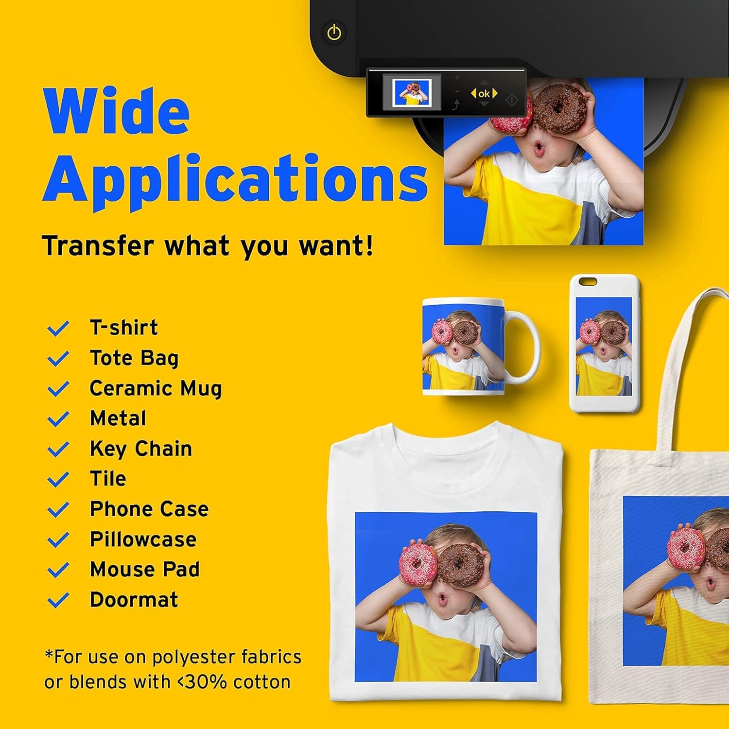 400ML Sublimation Ink Refill – For Epson C88, WF7710, ET Series Inkjet Printers – Heat Press Transfer Compatible, Multi-Color