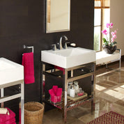 Vilamonte 6-5/8 in. Wall Mounted Towel Ring in Chrome