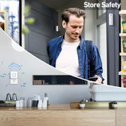 Wireless Door Chime with Sensor 600 FT Range 58 Chimes & 5 Volume Levels – LED Indicator – Battery Powered