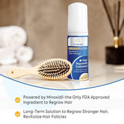 5% Minoxidil Foam for Hair Growth & Regrowth – Slows Hair Loss, Promotes Thicker, Longer Hair – 2 Month Supply