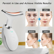 ForeverShine 7 in 1 Electric Face and Neck Tool – Anti-Aging Skincare Device for Wrinkle Removal, Home Daily Use