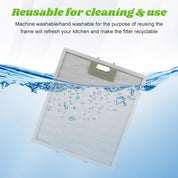 3-Pack W10169961A 5-Layer Aluminum Range Hood Filters – 10.5" x 12"