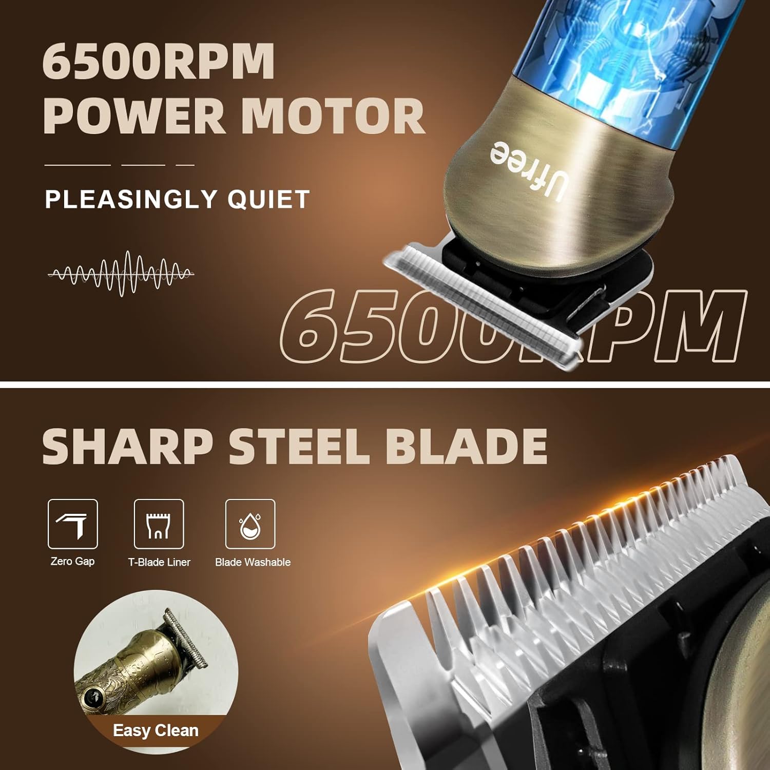 Beard Trimmer for Men – 7-in-1 Electric Grooming Kit with Cordless Razor, Nose & Ear Trimmer, Hair Clippers, and Shaver