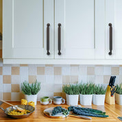 Asidrama 10-Pack 5-Inch Oil Rubbed Bronze Cabinet Pulls – Kitchen Drawer Handles – Arch & Bow Style