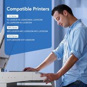 TN 227 Toner Cartridge Replacement for Brother – TN227/TN223 Black – Compatible with MFC-L3770CDW, MFC-L3750CDW, MFC-L3710CW, HL-L3210CW Printers – 2-Pack – NOB