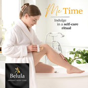Belula Dry Brushing Body Brush Set – Natural Boar Bristle Body Brush, Exfoliating Face Brush & Bath Gloves – Lymphatic Drainage & Glowing Skin