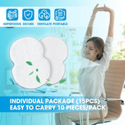 150 PCS Underarm Sweat Pads – Premium Disposable Armpit Sweat Shields for Men & Women – Ultra-Absorbent, Comfortable Hyperhidrosis Protection