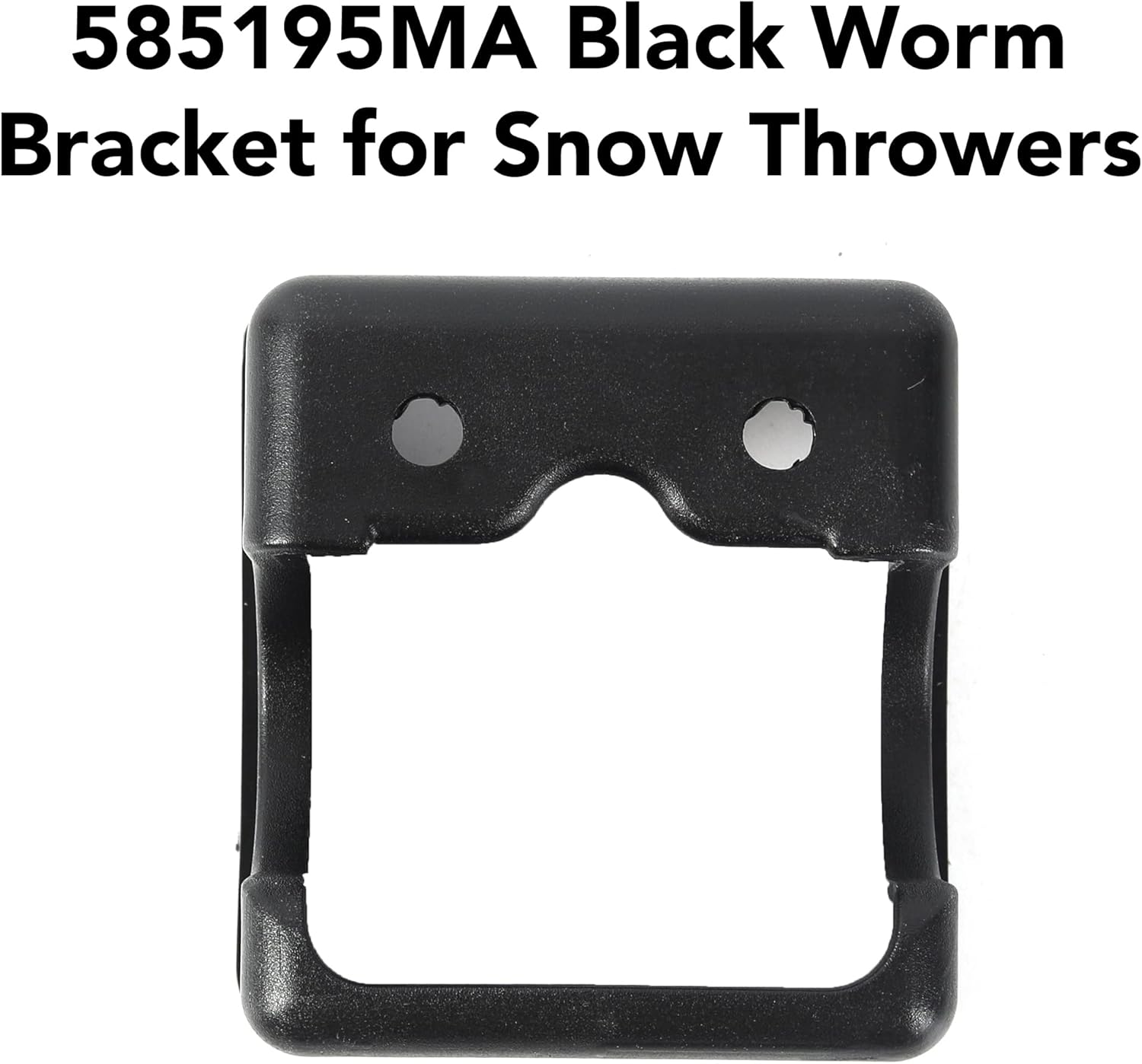 AR-PRO 585195MA Worm Bracket – Exact Replacement Part for Murray Snow Throwers & Craftsman Gas Snow Blowers – Restores Peak Performance