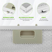 3-Pack W10169961A 5-Layer Aluminum Range Hood Filters – 10.5" x 12"