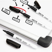 ARLTR Dry Erase Markers Bulk Pack – 160 Count Black Whiteboard Markers, Fine Tip, Low Odor, Chisel Point