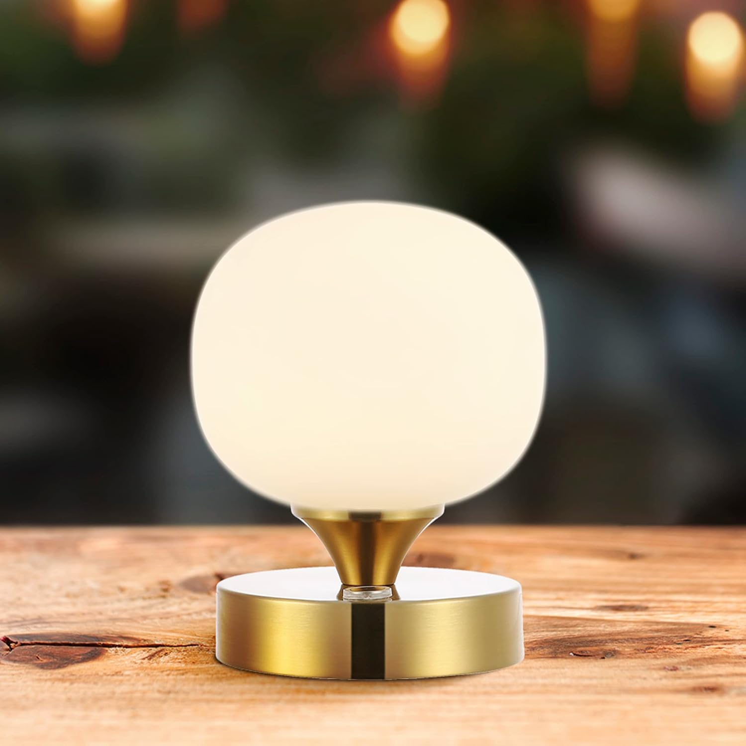 Jonathan Y JYL7112C Owen 6.13" Modern Minimalist Iron Rechargeable LED Table Lamp