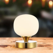 Jonathan Y JYL7112C Owen 6.13" Modern Minimalist Iron Rechargeable LED Table Lamp