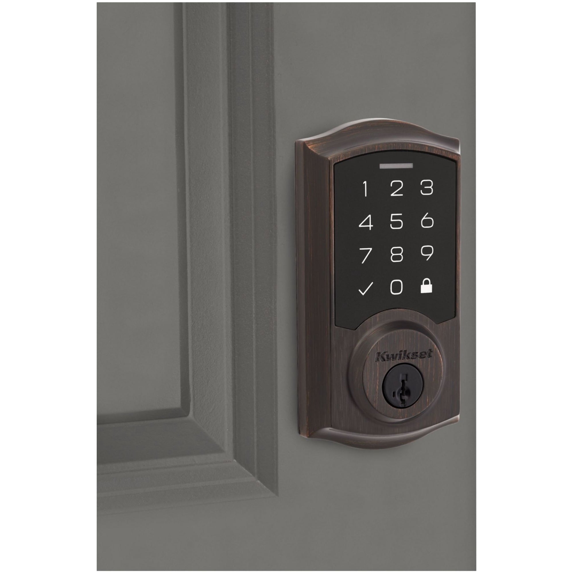 Kwikset 270 TRL SmartCode Traditional Touchpad Deadbolt – Venetian Bronze