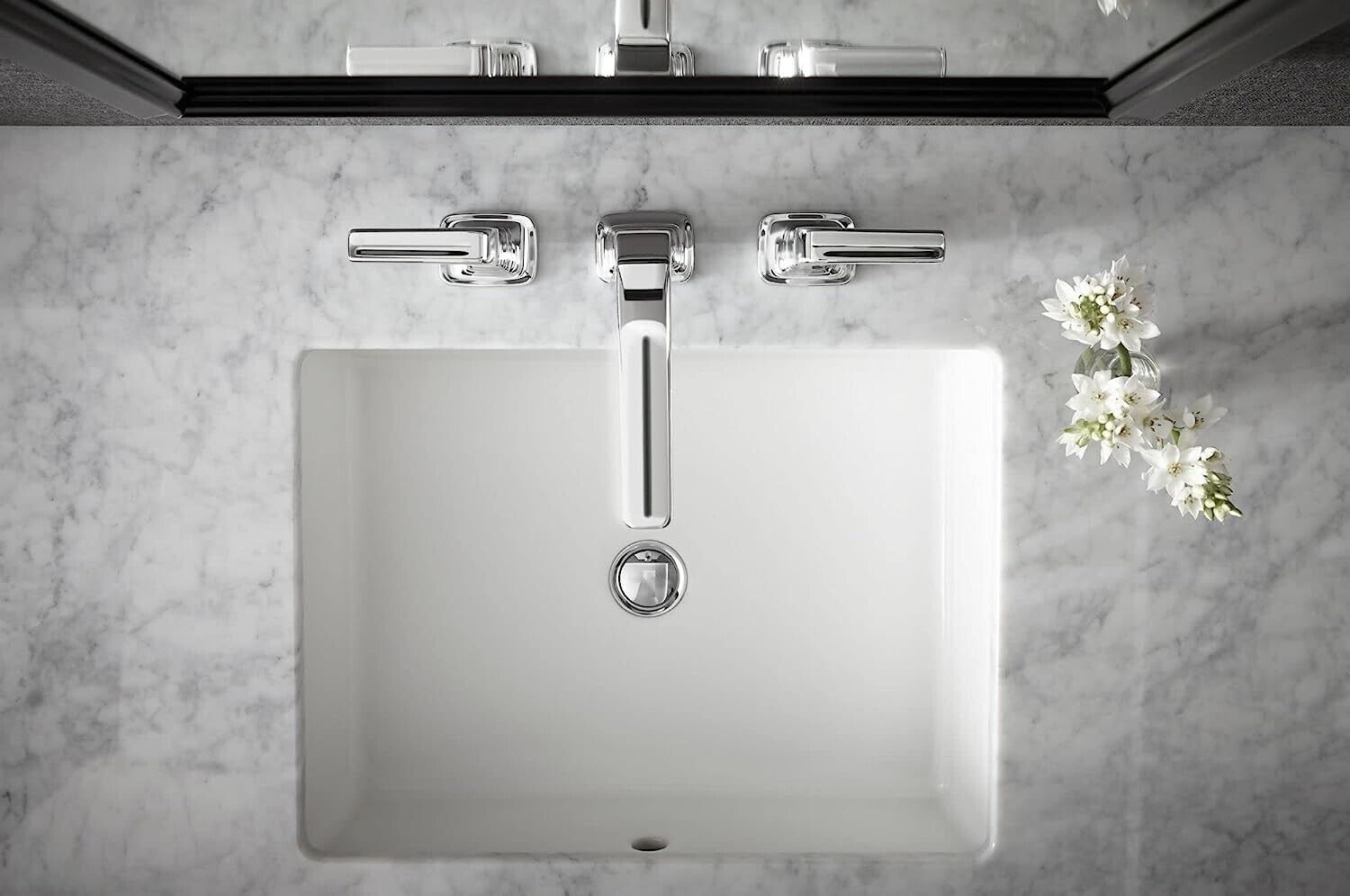 Kohler Verticyl K-2882-0 Undermount Bathroom Sink – White
