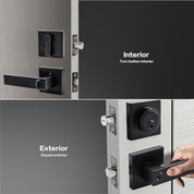 Cielsa Dawn Exterior Door Lock Set – Handle & Deadbolt Combo