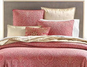 Hotel Collection Regal Paisley Duvet Cover, Burgundy - Size Queen