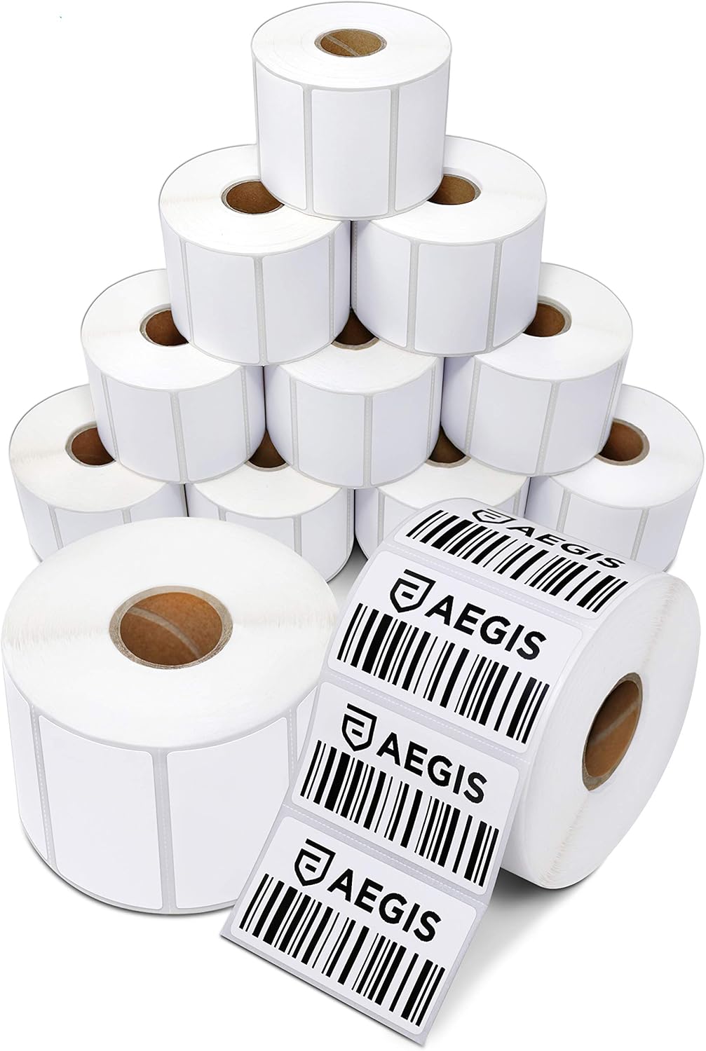 2 ¼” x 1 ¼” Direct Thermal Labels – Barcode & Address Labels, Perforated, Compatible with Rollo, Zebra & Other Desktop Printers