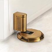 Windproof Heavy Duty Floor Door Stopper – No Drilling Required – Mechanical Hold with Screws & 3M Adhesive – 1 Pack