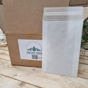Pineville Paper Glassine Envelopes – 4" x 6" (102 x 152mm) – 1,000-Pack – Peel & Self-Seal Pockets – Compostable & Recyclable – Off White