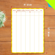 SpriteGru 8-Pack Division Whiteboards – Double-Sided Dry Erase Math Learning Boards for Kids, Students, Classroom & Home, 12” x 9”