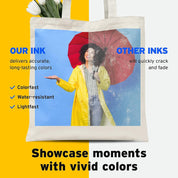 400ML Sublimation Ink Refill – For Epson C88, WF7710, ET Series Inkjet Printers – Heat Press Transfer Compatible, Multi-Color