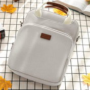 Book Carrying Bag with Shoulder Strap – Sturdy Zippered Book Sleeve & Protector Case – Book Lover’s Sling Bag for Paperbacks