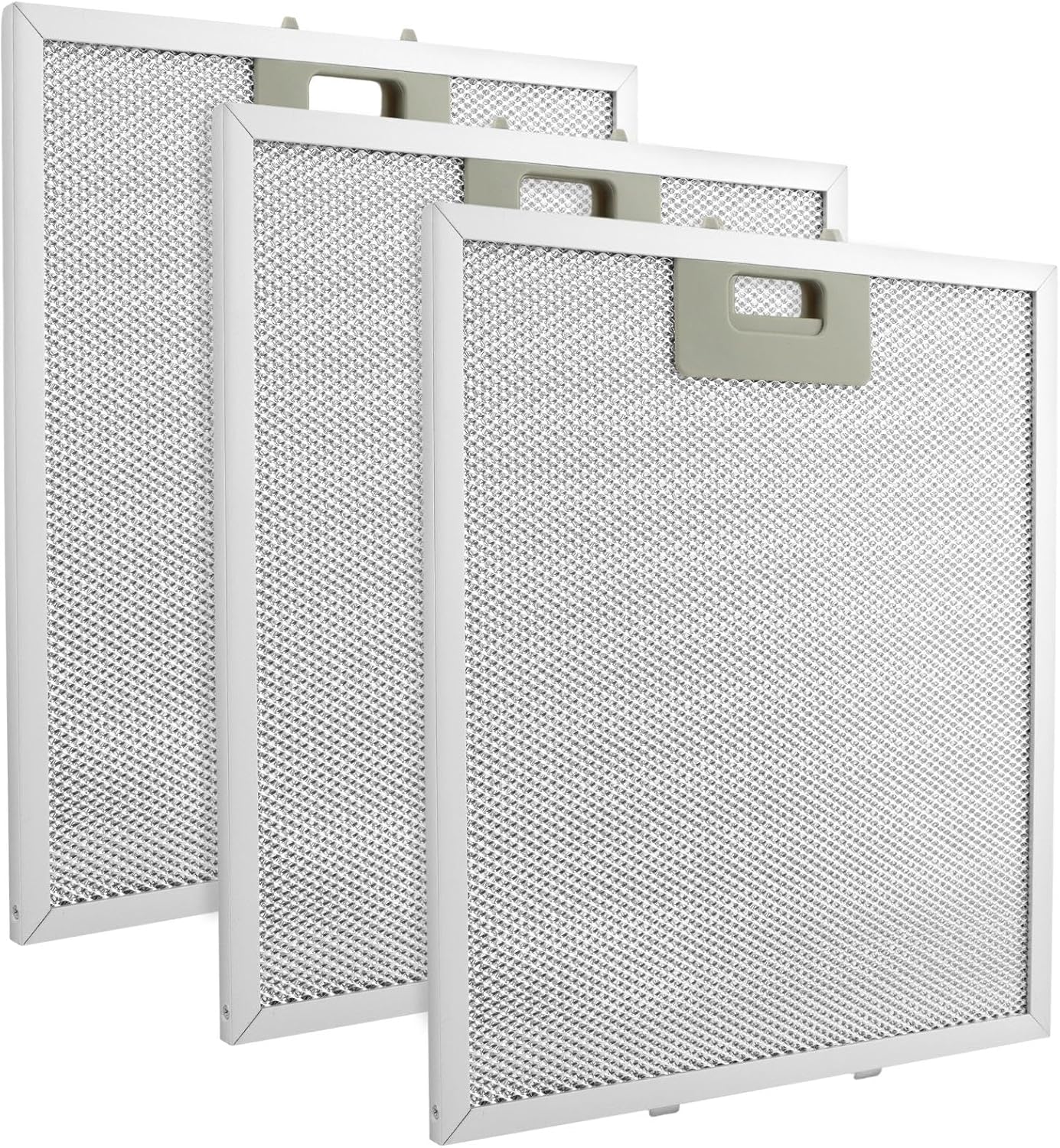 3-Pack W10169961A 5-Layer Aluminum Range Hood Filters – 10.5" x 12"