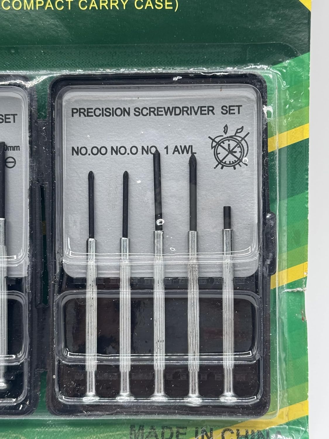 11 Piece Mini Precision Screwdriver Set – Chrome Finish, Ideal for Eyeglasses, Electronics, Jewelry
