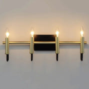 Sullivan 3-Light Wide Black/Gold Vanity Light by Maxim Lighting
