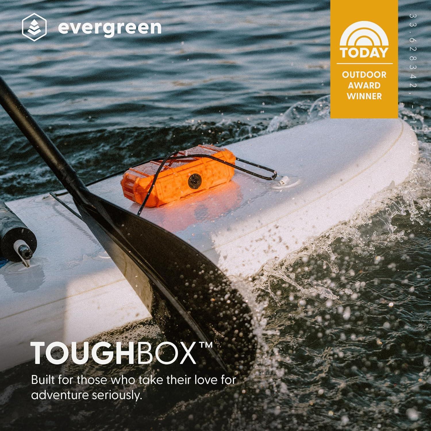 Evergreen 56 Waterproof Dry Box Protective Case – Mil-Spec Travel Safe, TOPO Orange