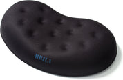 BRILA Ergonomic Memory Foam Mouse Wrist Rest – Massage Holes Design for Pain Relief, Black (New)