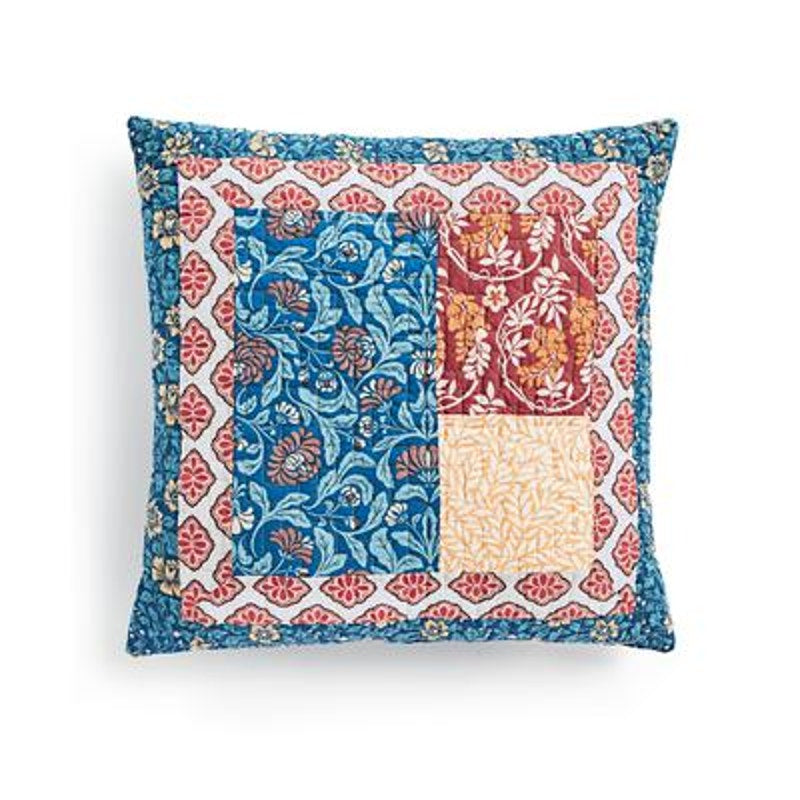 Martha Stewart Collection Tomorrow's Heirloom Quilts Decorative Pillow 18" x 18" – Multi