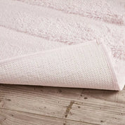 Madison Park 21"x34" Tufted Bath Rug – Blush – Shabby Chic, Latex Back