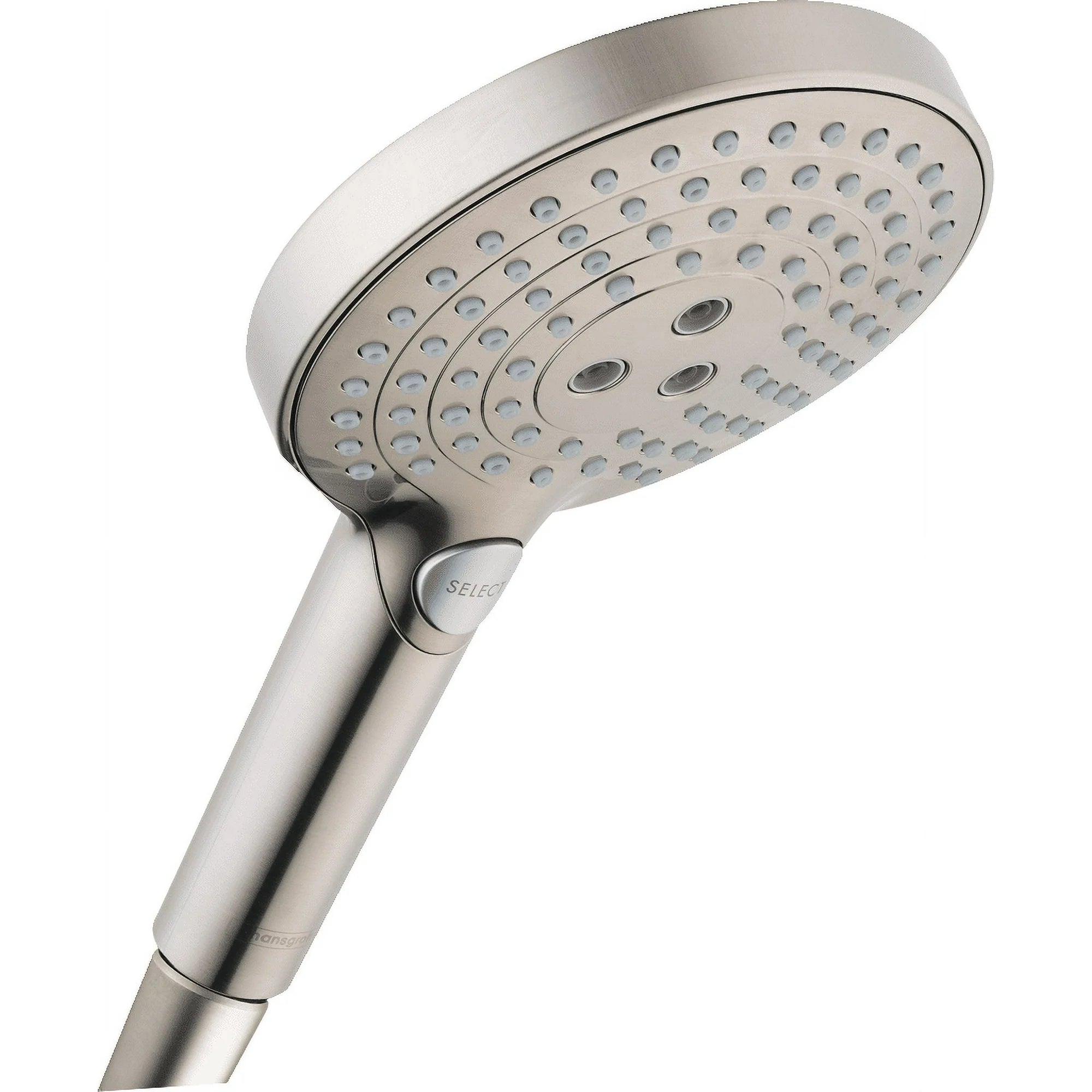 Hansgrohe-Raindance-Select-S-Handshower-120-3-Jet-PowderRain-2-5-GPM-in-Brushed-Nickel.9536c6fb2f001a4594b8bfa871125671_16896c78-476d-4ecc-b996-3e0e481b2148.webp