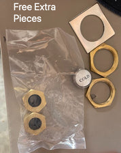 Kingston Brass KC7068AX Vintage Widespread Bathroom Faucet with Brass Pop-Up – Brushed Nickel – 1.2 GPM